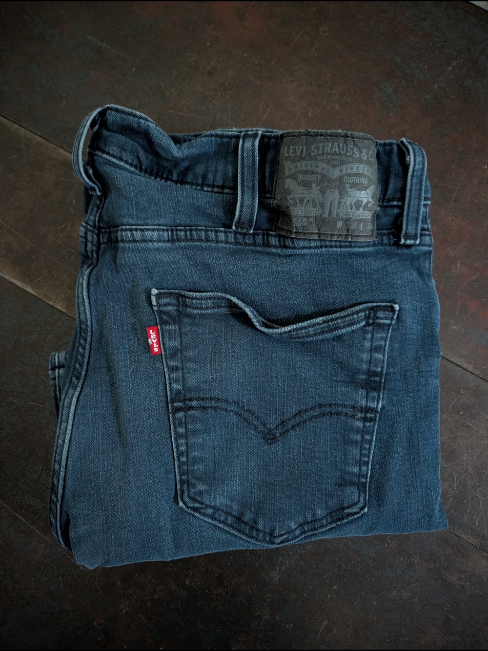 Levi's 514 Men's Straight Leg Jeans, Size 38x30